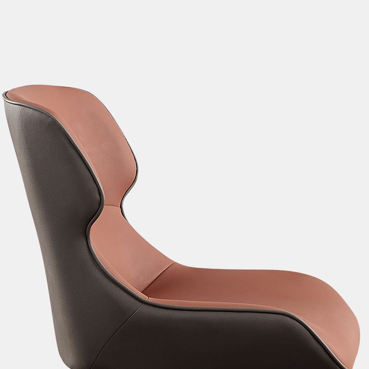 Indoor Contemporary Arm Chair Wingback Metal Upholstered Dining Room Chair (Set of 2) Clearhalo ' kitchen&dining_furn' 'Dining Chairs' 'Dining Tables & Seating' 'dining_chair' 'furn' 'furn_dining_chair' 'Furniture' 'furniture_dining_chair' 'Kitchen & Dining Furniture' 'kitchen' 1200x1200_40a11534-6732-424b-b1e9-866bbc6e6480