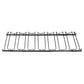 Contemporary Hanging Glass & Stemware Holder Stainless Steel Glass Rack in Black Clearhalo 'furn' 'furn_wine_racks' 'Furniture' 'Kitchen & Dining Furniture' 'Wine Racks' 'wine_racks' 1200x1200_40a1e8b2-f1c6-4575-ad20-42c6ed7e872f
