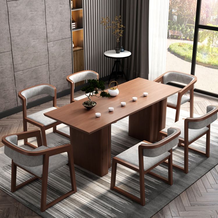 Modern Style Dining Chairs Solid Wood Side Chairs for Dining Room Clearhalo 'Dining Chairs' 'Dining Tables & Seating' 'dining_chair' 'furn' 'furn_dining_chair' 'Furniture' 'furniture_dining_chair' 'Kitchen & Dining Furniture' 1200x1200_40a6e25c-c45f-40bb-96fd-13ba96f127a0