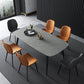 Modern 1/4/7 Pieces Dinette Set with Grey Sintered Stone Top Rectangle Dining Table Set Clearhalo 'Dining Room Sets' 'Dining Tables & Seating' 'dining_room_set' 'furn' 'furn_dining_room_set' 'Furniture' 'furniture_dining_room_set' 'Kitchen & Dining Furniture' 1200x1200_40a8ce31-1c04-46b1-83f8-8921014a922c