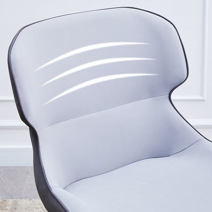 Contemporary Style Kitchen Metal Dining Chairs Dining Wingback Arm Side Chairs Clearhalo ' kitchen&dining_furn' 'Dining Chairs' 'Dining Tables & Seating' 'dining_chair' 'furn' 'furn_dining_chair' 'Furniture' 'furniture_dining_chair' 'Kitchen & Dining Furniture' 'kitchen' 1200x1200_40aa7330-a5e6-46ec-878e-5f1f2dbb9106