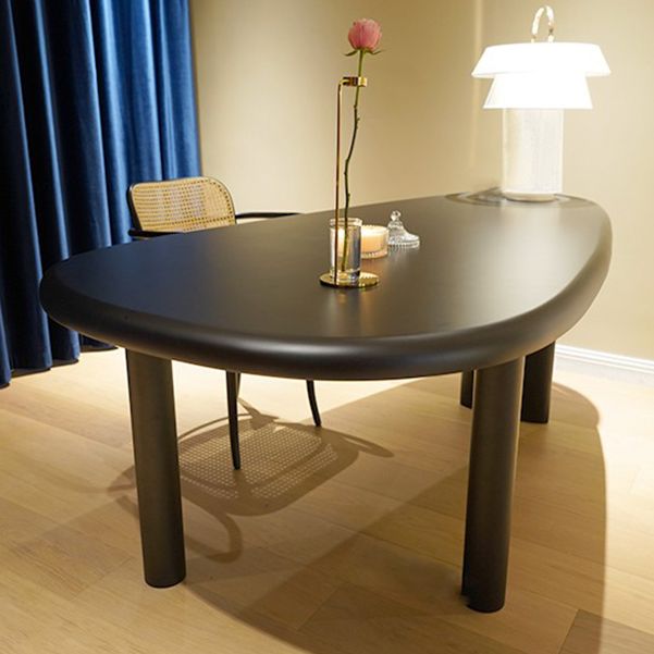 フリーフォーム産業スタイルの作業テーブルソリッドウッドオフィスデスク