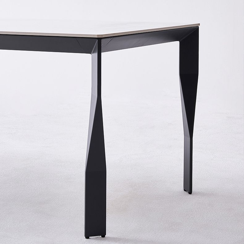 1/4/5/6/7 stukken Moderne rechthoek Dinerset Sintered Stone Top Dinette Table Set