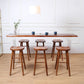 Modern Solid Wood Bar Table Set 1/4/7/9 Pieces Counter Table with Backless Stools Clearhalo 'Bar Furniture' 'furn' 'furn_home_bar_bar_sets' 'Furniture' 'Home Bars & Bar Sets' 'home_bar_bar_sets' 'Kitchen & Dining Furniture' 1200x1200_40affd35-8c0b-4dc9-9088-72c060526448