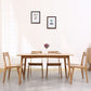 Modern Rectangle Dining Table Solid Wood Dining Table with 4 Legs for Home Use Clearhalo ' dining_table' 'Dining Tables & Seating' 'Dining Tables' 'furn' 'furn_dining_table' 'Furniture' 'furniture_dining_table' 'Kitchen & Dining Furniture' 'kitchen&dining_furn' 'kitchen' 'kitchen_dining_table' 1200x1200_40b019a6-dbdd-4ee5-a483-8b6a00a7230e