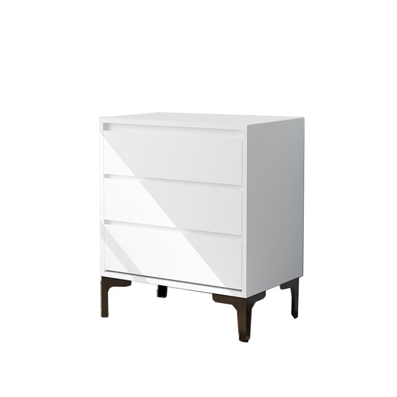 Modern 23.62" L Accent Chest with Drawers and Black Bracket Legs Clearhalo 'Cabinets & Chests' 'cabinets_chests' 'furn' 'furn_cabinets_chests' 'Furniture' 'Living Room Furniture' 1200x1200_40b4edc0-e03b-461a-a7fb-92effc6c2a06