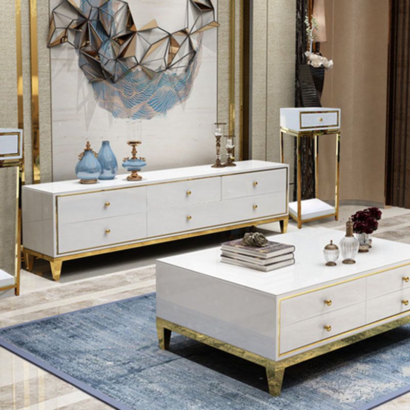 Glam Glam TV Media Console TV Occentato con cassetti