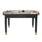Modern Foldable Stone Dining Table Rubber Wood Legs for Dining Room Clearhalo 'Dining Tables & Seating' 'Dining Tables' 'dining_table' 'furn' 'furn_dining_table' 'Furniture' 'Kitchen & Dining Furniture' 1200x1200_40b87dc2-0d2a-421a-ac8c-59ee049564f8