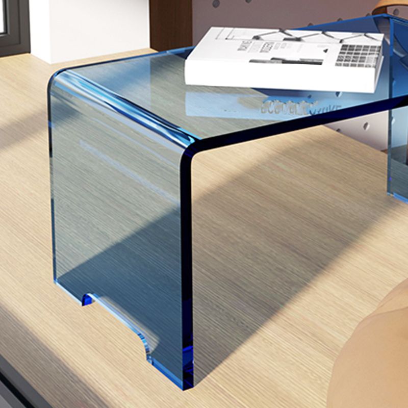 9" Wide Glam Corner Table Acrylic Rectangular Accent Side Table Clearhalo 'Coffee & Accent Tables' 'End & Side Tables' 'end_side_tables' 'furn' 'furn_end_side_tables' 'Furniture' 'Living Room Furniture' 1200x1200_40bb9f18-39ad-4d9d-8f18-aae953614192