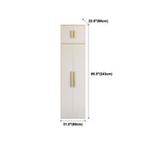 Contemporary Style Wardrobe Wooden Wardrobe Closet with Door