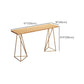 Rectangle Wood Bar Table with High Metal Stools Glam Style 1/2/4 Pieces Bar Table Set Clearhalo 'Bar Furniture' 'furn' 'furn_home_bar_bar_sets' 'Furniture' 'Home Bars & Bar Sets' 'home_bar_bar_sets' 'Kitchen & Dining Furniture' 1200x1200_40c1369a-4ea4-43bf-8a72-c54fee7e7602