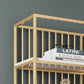 11.8" W Modern Metal Bookcase with Rectangular Shelves Etagere Bookshelf Clearhalo 'Bookcases' 'furn' 'furn_bookcases' 'Furniture' 'Office Furniture' 1200x1200_40c6f8a5-034a-4894-9744-5dea9a8f133c