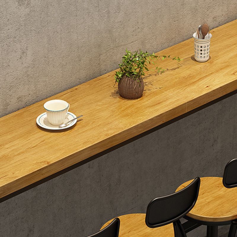 Industrial Style Bar Table Set 1/2/6/11 Pieces Rectangle Bar Table with High Stools Clearhalo 'Bar Furniture' 'furn' 'furn_home_bar_bar_sets' 'Furniture' 'Home Bars & Bar Sets' 'home_bar_bar_sets' 'Kitchen & Dining Furniture' 1200x1200_40c8a361-b432-4f8b-8989-0f6a0ebcbb34