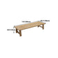 Contemporary Solid Wood Rectangular Dining Table Indoor Table with Trestle Base Clearhalo ' dining_table' 'Dining Tables & Seating' 'Dining Tables' 'furn' 'furn_dining_table' 'Furniture' 'furniture_dining_table' 'Kitchen & Dining Furniture' 'kitchen&dining_furn' 'kitchen' 'kitchen_dining_table' 1200x1200_40ccbacd-873d-45f3-8594-10bf967f5ee3