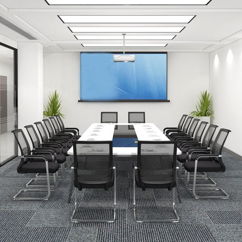 21"W Contemporary Arm Chair Black Breathable AirGrid Upholstered Desk Chair Clearhalo 'furn' 'furn_office_chair' 'Furniture' 'Office Chairs' 'Office Furniture' 'office_chair' 1200x1200_40cd4699-0ef5-4935-9e2f-7839ce7a8e12