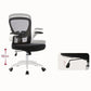 Hedendaagse ergonomische mesh -taakstoel Nylon Swivel Bureau -voorzitter