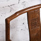 Traditional Style Dining Chair Solid Wood Slat Back Arm Chair for Home