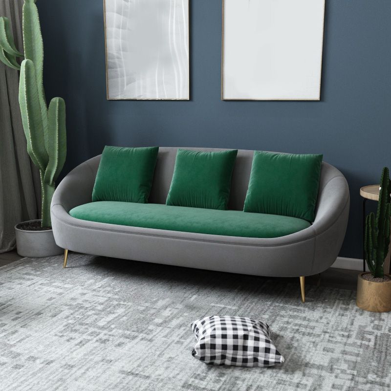 Fabric Tuxedo Arm Loveseat Standard Tight Back 3 Seater Settee Loveseat Clearhalo 'furn' 'furn_sofas' 'Furniture' 'furniture_sofas' 'kitchen' 'kitchen_sofas' 'Living Room Furniture' 'Sofa' 'sofas' 1200x1200_40d0ceda-8cc1-413f-ad8e-3c60799635f6