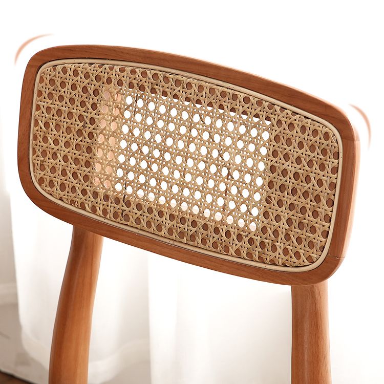 Tropical Style Rubberwood Chairs Kitchen Dining Room Open Back Side Chair Clearhalo ' kitchen&dining_furn' 'Dining Chairs' 'Dining Tables & Seating' 'dining_chair' 'furn' 'furn_dining_chair' 'Furniture' 'furniture_dining_chair' 'Kitchen & Dining Furniture' 'kitchen' 1200x1200_40d536ba-4559-480f-b6c8-79392824e44e