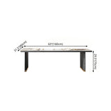 Modern Rectangle Dining Table Sintered Stone Dining Table without Cabinet for Kitchen Clearhalo ' dining_table' 'Dining Tables & Seating' 'Dining Tables' 'furn' 'furn_dining_table' 'Furniture' 'furniture_dining_table' 'Kitchen & Dining Furniture' 'kitchen&dining_furn' 'kitchen' 'kitchen_dining_table' 1200x1200_40d54cba-806b-4c66-9da2-36e44432c66c