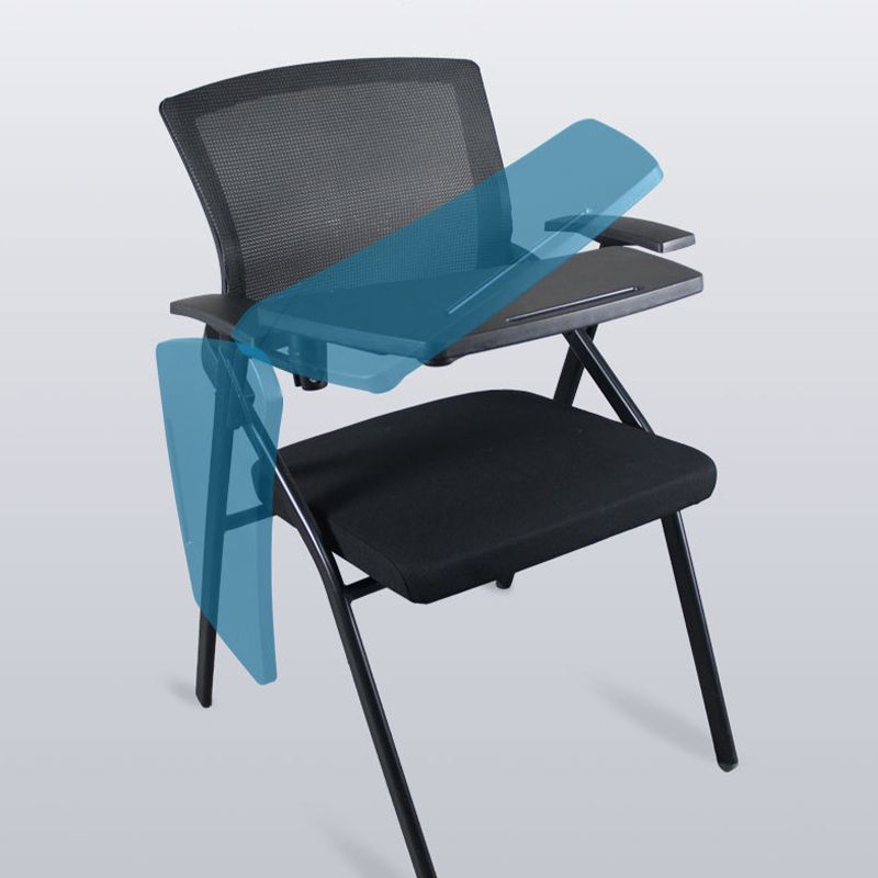 33.54 pulgadas H sillón de la conferencia contemporánea silla de metal de la oficina con brazo