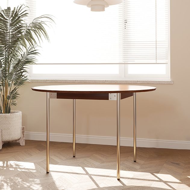 Simple Solid Wood Dining Table Brown Standard Dining Table for Kitchen Clearhalo ' dining_table' 'Dining Tables & Seating' 'Dining Tables' 'furn' 'furn_dining_table' 'Furniture' 'furniture_dining_table' 'Kitchen & Dining Furniture' 'kitchen&dining_furn' 'kitchen' 'kitchen_dining_table' 1200x1200_40d95b94-f517-4765-b362-9dcf05f0064f