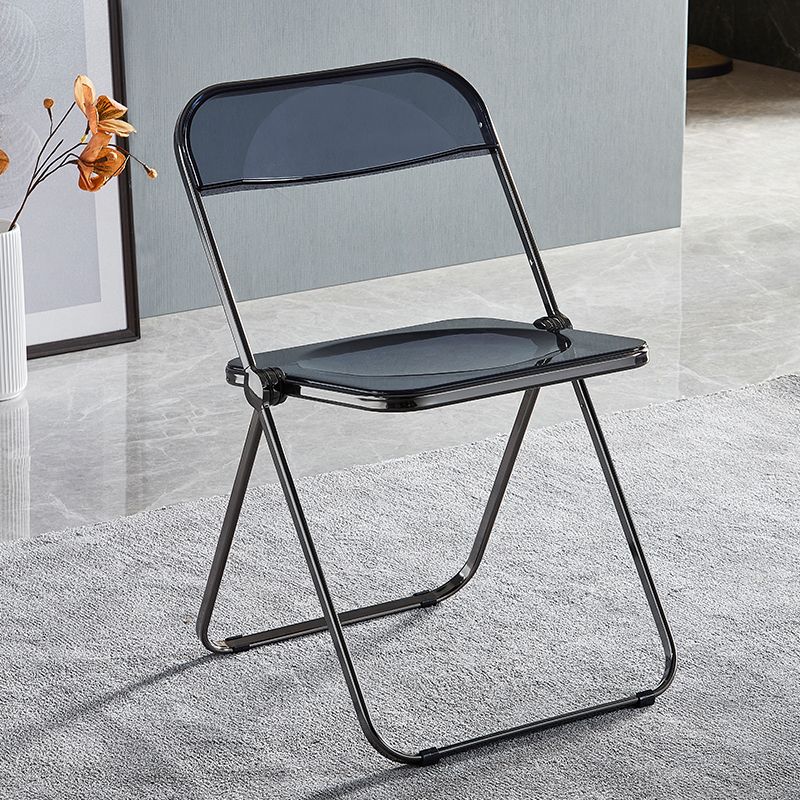 Industrial Style Plastic Dining Armless Chair Open Back Single Dining Side Chair for Restaurant Clearhalo ' kitchen&dining_furn' 'Dining Chairs' 'Dining Tables & Seating' 'dining_chair' 'furn' 'furn_dining_chair' 'Furniture' 'furniture_dining_chair' 'Kitchen & Dining Furniture' 'kitchen' 1200x1200_40dca6b8-9318-4940-802f-90f03a368f2d