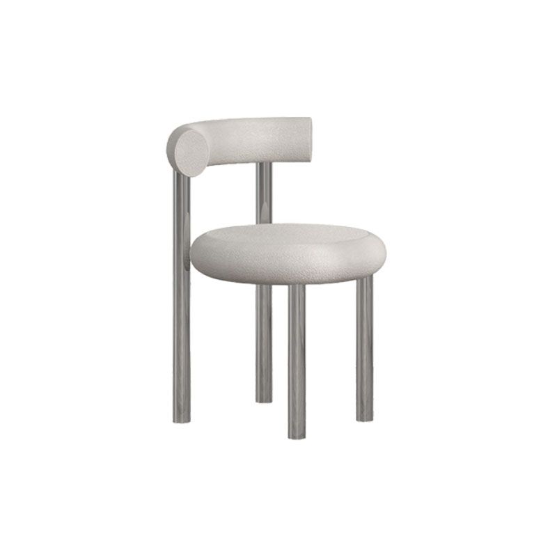 Contemporary Style Side Chair Metal Open Back Dining Room Chair for Home Clearhalo 'Dining Chairs' 'Dining Tables & Seating' 'dining_chair' 'furn' 'furn_dining_chair' 'Furniture' 'Kitchen & Dining Furniture' 1200x1200_40df31e6-3a2d-4851-a920-177b114ae325