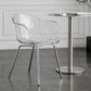 Contemporary Style Dining Chairs Arm Side Chair with Metal Legs for Kitchen Clearhalo ' kitchen&dining_furn' 'Dining Chairs' 'Dining Tables & Seating' 'dining_chair' 'Furniture' 'furniture_dining_chair' 'Kitchen & Dining Furniture' 'kitchen' 1200x1200_40e17a2b-2354-4b74-b3eb-4dce2ae376b0