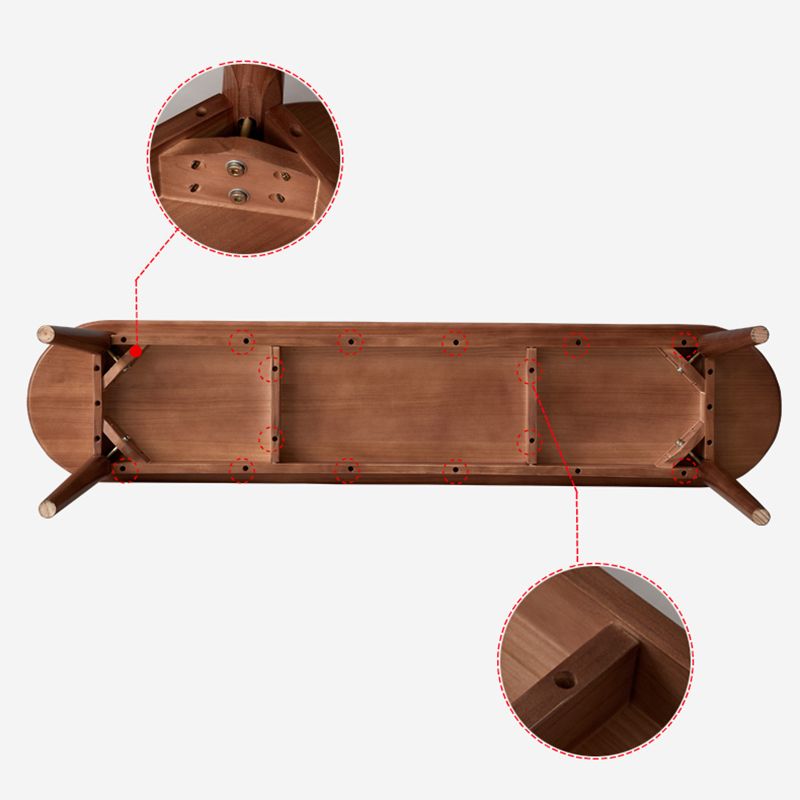 11.8" Wide Modern Seating Bench Solid Wood Pine Bench with Straight Legs Clearhalo 'Benches' 'Chairs & Seating' 'furn' 'furn_benches' 'Furniture' 'Living Room Furniture' 1200x1200_40e6462a-ccb6-4fa8-ba31-e8f0eb383fa3