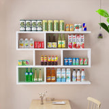 Wall Unit Open Book Shelf Modern Engineered Wood Shelf Bookcase for Home Clearhalo 'Bookcases' 'furn' 'furn_bookcases' 'Furniture' 'Office Furniture' 1200x1200_40e64bd9-a358-4ec6-adcc-560853cb5849