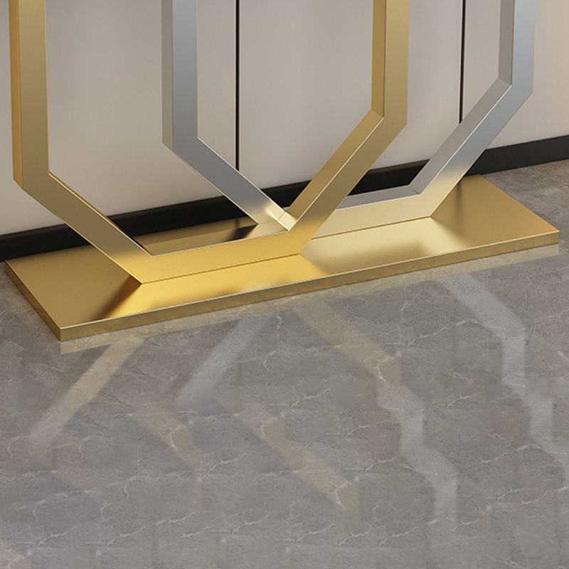 Glamkonsole Akzenttisch Antikes Finishsofa in Stein