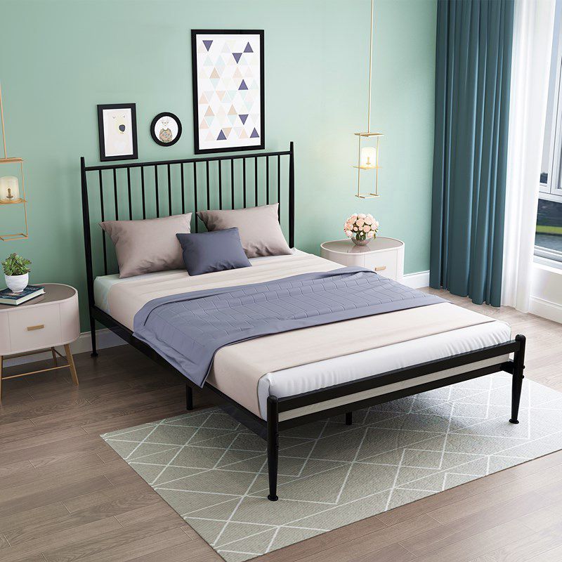 カスタムゴールドレッグ付きの工業用スラットベッド長方形の標準ベッド