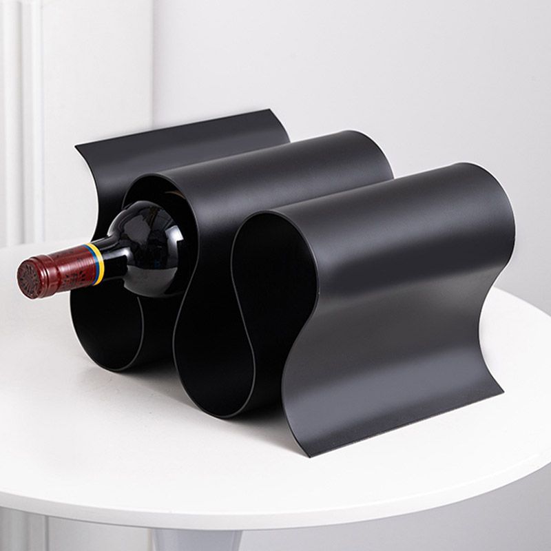 Modern Simple Tabletop Wine Rack Iron Wine Bottle Rack voor woonkamer