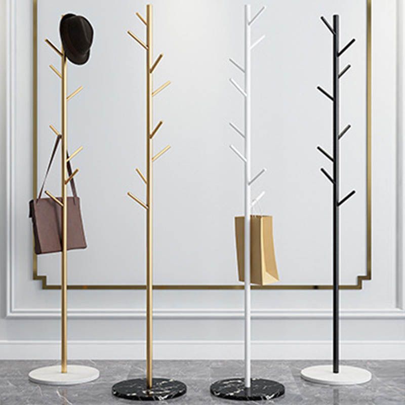 Glam -metalen kader Rek Vrij staande rek met jashaken