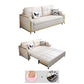 31.49" Tall White Sleeper Sofa Glam Style Biscuit Back Sofa Bed Clearhalo 'furn' 'furn_futons' 'Furniture' 'Futons & Daybeds' 'Futons' 'Living Room Furniture' 1200x1200_40f55d73-8b0a-445e-ae34-2c108ffb363f