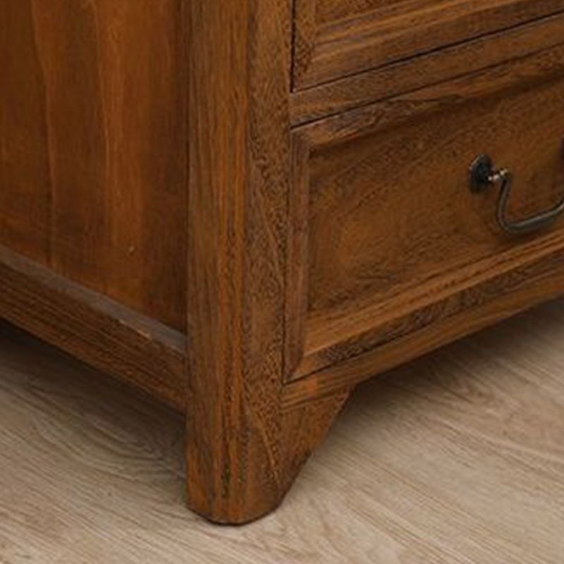 13,77 "cassa di accento largo con cassetti moderni moderni della metà del secolo