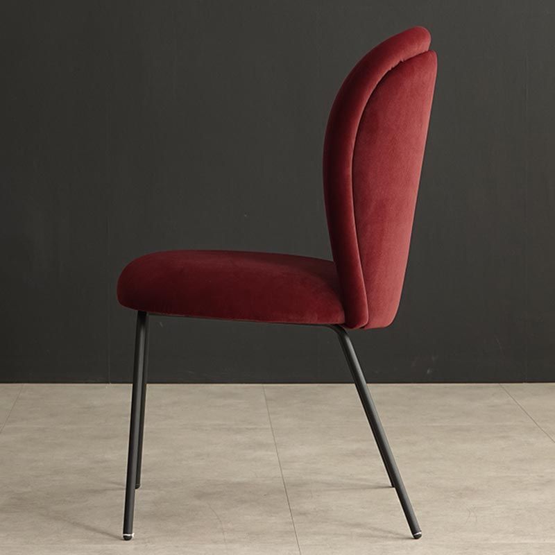 Upholstered Armless Dining Chair Contemporary Dining Room Side Chair Clearhalo 'Dining Chairs' 'Dining Tables & Seating' 'dining_chair' 'furn' 'furn_dining_chair' 'Furniture' 'furniture_dining_chair' 'Kitchen & Dining Furniture' 1200x1200_40f6265c-4344-4719-8b97-385c1929bd56