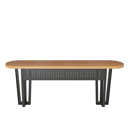 Tavolo da bar in stile industriale rettangolare btrollo in legno massello scrivania per interno