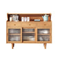Modern Buffet Table Pine Sideboard Table with Doors for Dining Room Clearhalo 'buffet_sideboard' 'Buffets & Sideboards' 'furn' 'furn_buffet_sideboard' 'Furniture' 'Kitchen & Dining Furniture' 1200x1200_40fcd885-1594-45c5-9853-3ce07d106da2