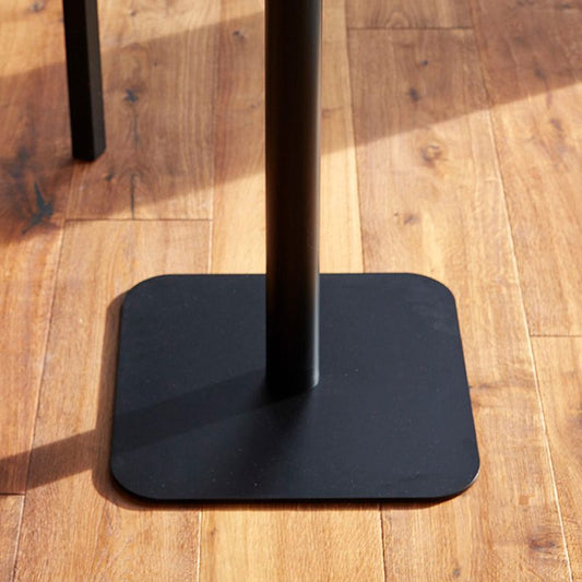 Mid-Century Round Corner Table Metal Pedestal Sofa Side End Table