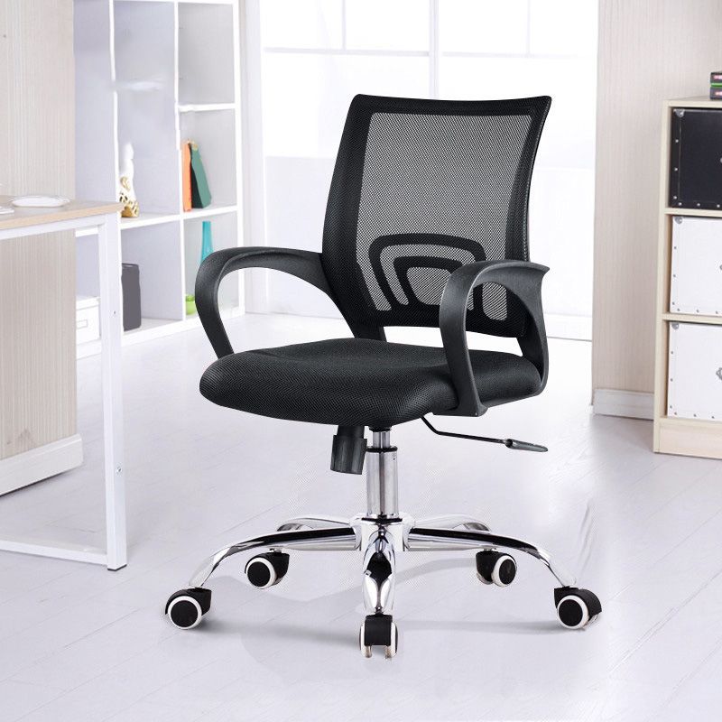 Modern Desk Chair Mid Back Ergonomic Computer Task Mesh Office Chair Clearhalo 'furn' 'furn_office_chair' 'Furniture' 'Office Chairs' 'Office Furniture' 'office_chair' 1200x1200_4105d36c-e228-46cb-a308-aa90b7e563da