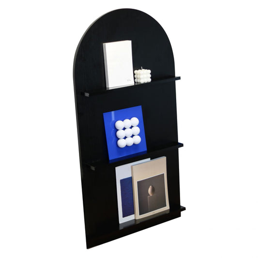 3-Shelf Wood Standard Bookshelf 43.3"H Contemporary Closed Back Bookshelf Clearhalo 'Bookcases' 'furn' 'furn_bookcases' 'Furniture' 'furniture_bookcases' 'Office Furniture' 1200x1200_410a826f-19cb-40df-b93b-922fdbceec06