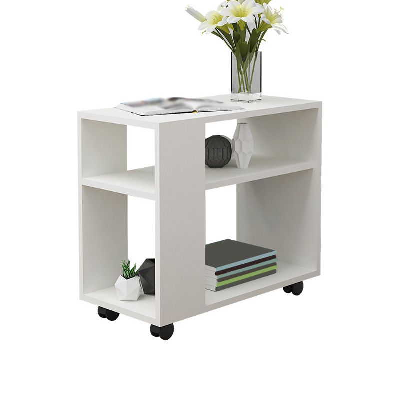 Wood Rectangular Side Table Modern Side End Table with Shelves for Living Room Clearhalo 'Coffee & Accent Tables' 'End & Side Tables' 'end_side_table' 'end_side_tables' 'furn' 'furn_end_side_tables' 'Furniture' 'furniture_end_side_table' 'Living Room Furniture' 1200x1200_410c73e9-abda-40b4-b75f-8b33773cf140