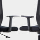 23" silla de oficina respirable moderna de AirGrid del negro de la silla de escritorio ancha