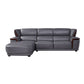 Genuine Leather Sectional Grey Cushion Back Sofa and Chaise for Living Room Clearhalo 'furn' 'furn_sectionals' 'Furniture' 'furniture_sectionals' 'Living Room Furniture' 'Sectionals' 1200x1200_4112fa6c-12d1-40cd-99a2-d1c22aa111c5