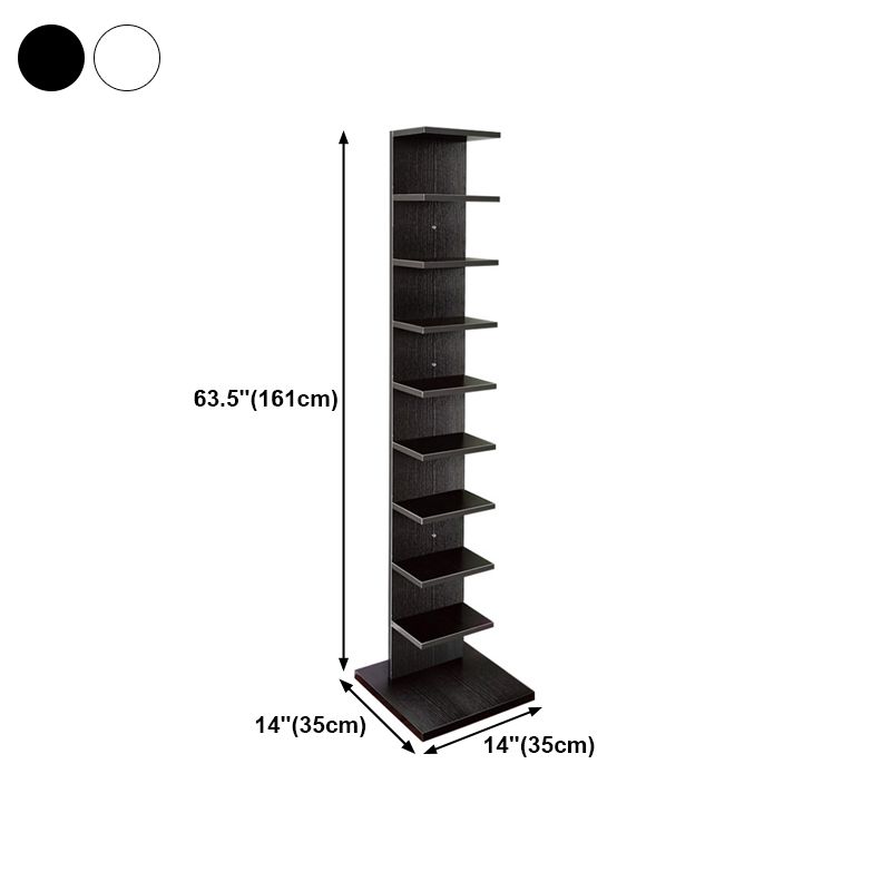 Invisible Bookshelf Contemporary Style Open Back Bookcase for Home Office Clearhalo 'Bookcases' 'furn' 'furn_bookcases' 'Furniture' 'furniture_bookcases' 'kitchen' 'kitchen_bookcases' 'Living Room Furniture' 'Office Furniture' 1200x1200_411331ba-74cb-4dea-a0bd-86db78674430