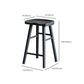 Modern Style Black Bar Stool Solid Wood Bar Stools for Dining Room