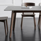 Brown Rectangular Sintered Stone Dining Table Modern Furniture with 4 Legs Wood Base Clearhalo 'Dining Tables & Seating' 'Dining Tables' 'dining_table' 'furn' 'furn_dining_table' 'Furniture' 'furniture_dining_table' 'Kitchen & Dining Furniture' 'kitchen' 'kitchen_dining_table' 1200x1200_4117ff5b-77a4-47fd-8971-25d542344a2e