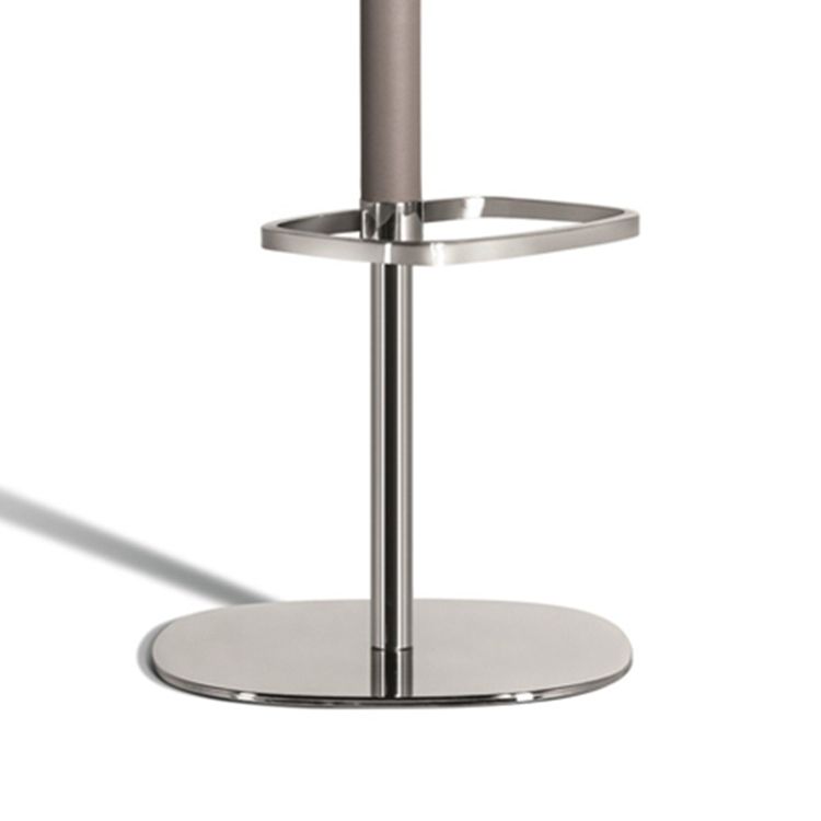 Tabouret de bar recouvert d'intérieur tabouret de bar en bois massif avec repose-pied